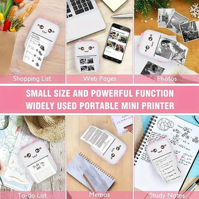 Mini Thermal Printer For Kids