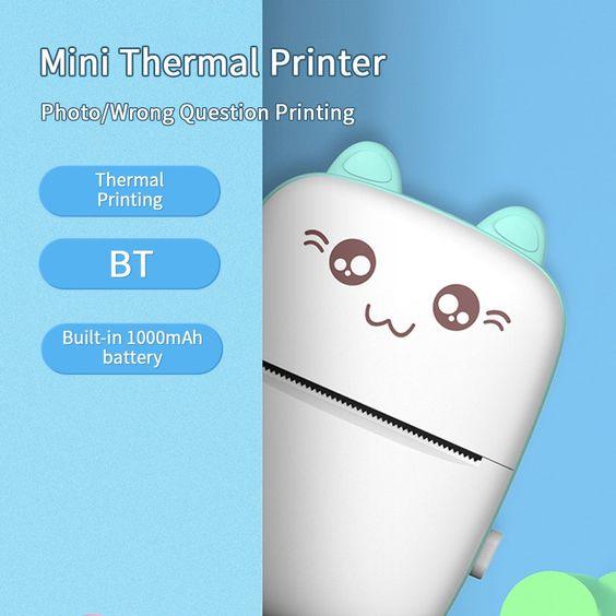 Mini Thermal Printer For Kids