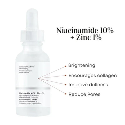 The Ordinary Niacinamide 10% Zinc 1% + FV Liquid Foundation