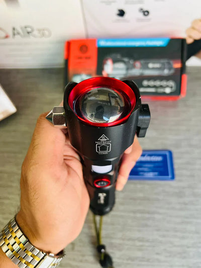 Laser LED Flashlight 1Km Range With Steel Body